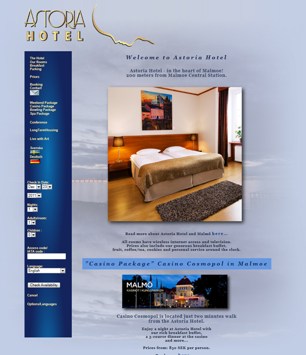 AstoriaHotel.se